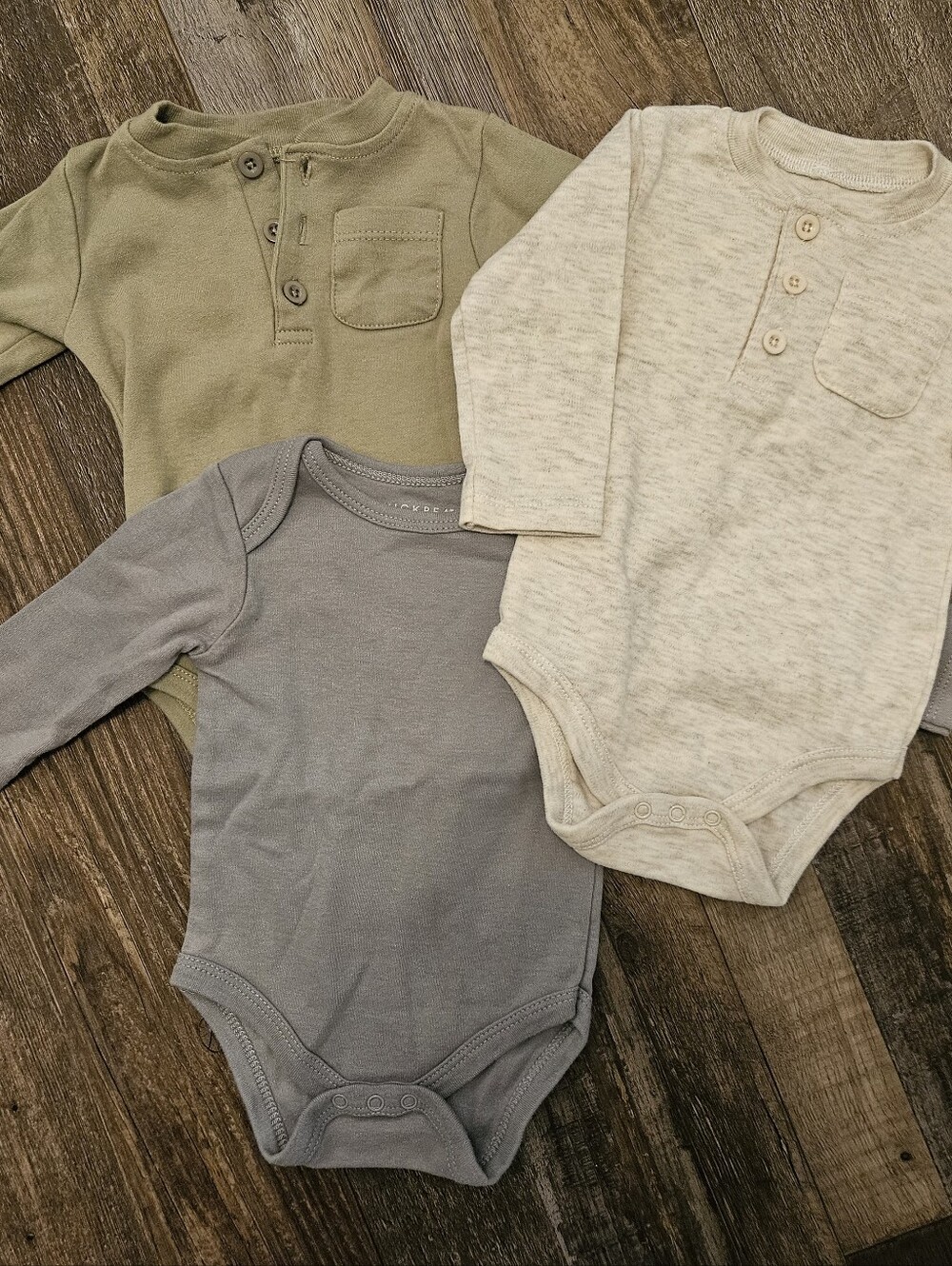 Chickpea Baby Long Sleeve Bodysuit 3-6M